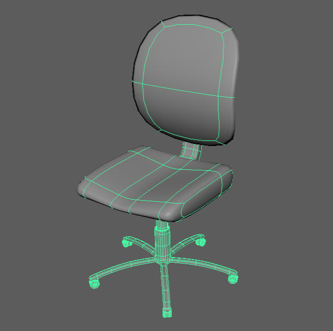 Office Chair Geometry, October 2023, Maya, Featured in [STAPLED]