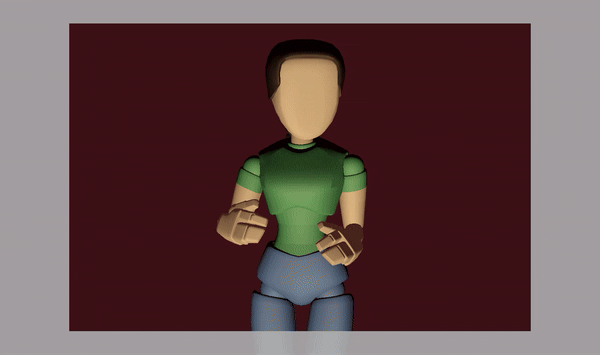 Character Rig Animation Test, Model from "fRigging Awesome Studios", September 2023, Maya