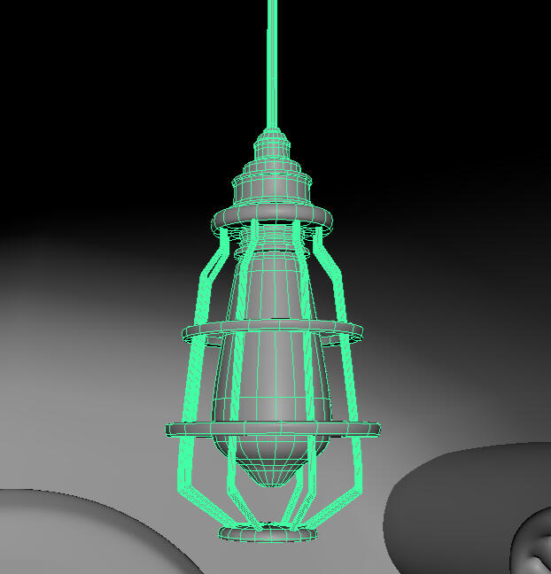 Light Bulb Geometry, October 2023, Maya