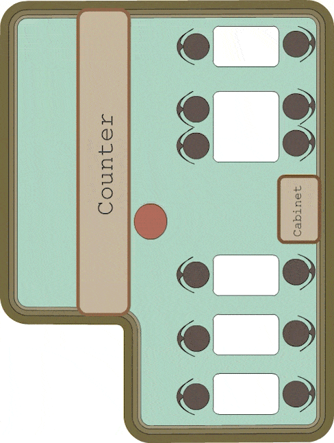 "Event Floor Plan", Adobe Illustrator and After Effects, August 2024